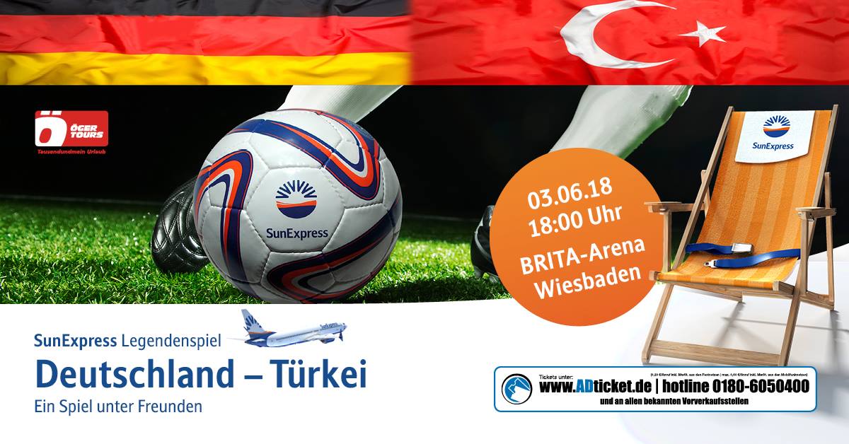 Unser Doppelpass mit SunExpress: Das Legendenspiel Deutschland - Türkei