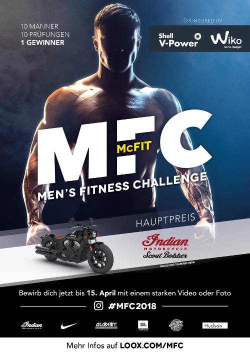 Wir unterstÃ¼tzen die McFIT MenÂ´s Fitness Challenge 2018 mit unserem starken Partner Shell V-Power und Polaris Germany  Bild 2