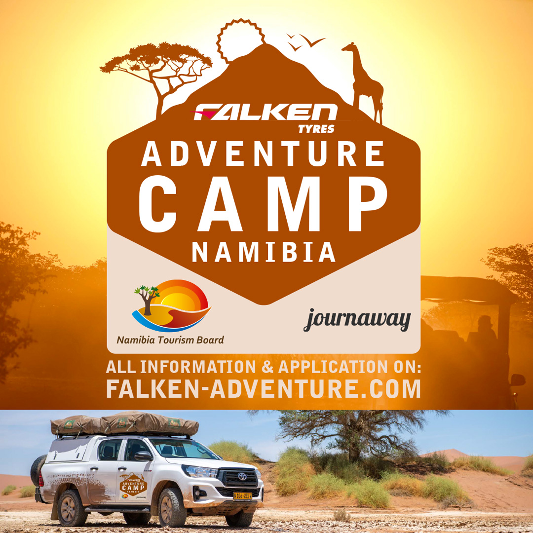 Wir starten die Bewerbungsphase unseres FALKEN ADVENTURE CAMP 2025 IN NAMIBIA – powered by Namibia Tourism Board und journaway